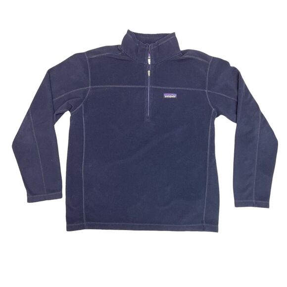 Patagonia Other - Men's Patagonia Lightweight Navy Fleece Pullover - Half Zip - Medium